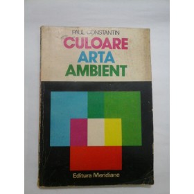 CULOARE,ARTA,AMBIENT - PAUL CONSTANTIN